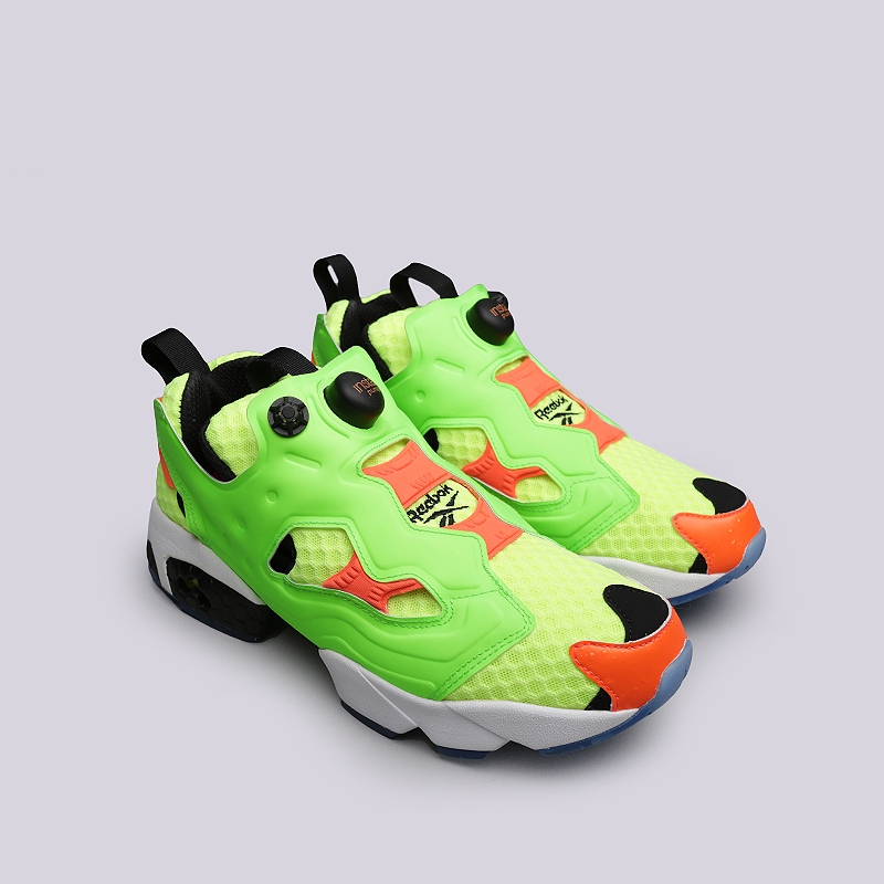 мужские желтые кроссовки Reebok Instapump Fury OG Splash BD1538 - цена, описание, фото 2